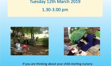 Nursery Open Afternoon