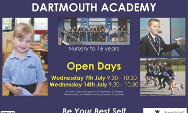 Dartmouth Academy Open Days